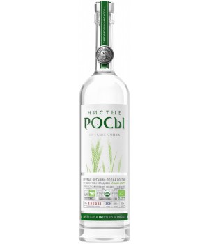 Водка "ЧИСТЫЕ РОСЫ" 0,5 л. 40%