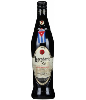 Ром выдержанный "Легендарио Эликсир Де Куба" / "Legendario Elixi 0,7 л. 34%