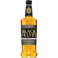 Виски канадский купажированный "Блэк Вельвет" 0,7 л. 40%