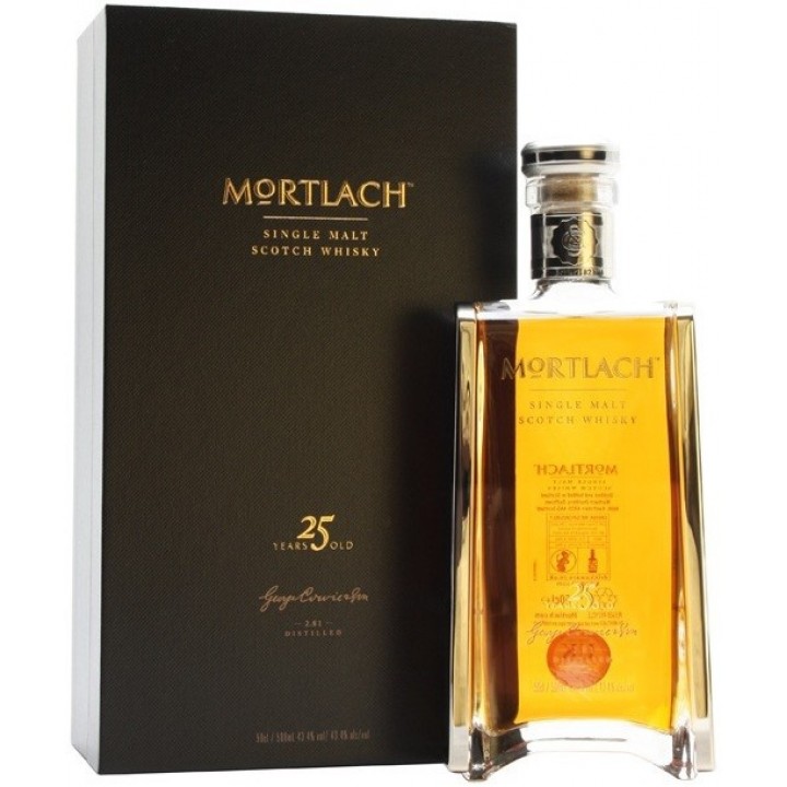 ВИСКИ "МОРТЛАХ 25л" 0,5л 43,4%