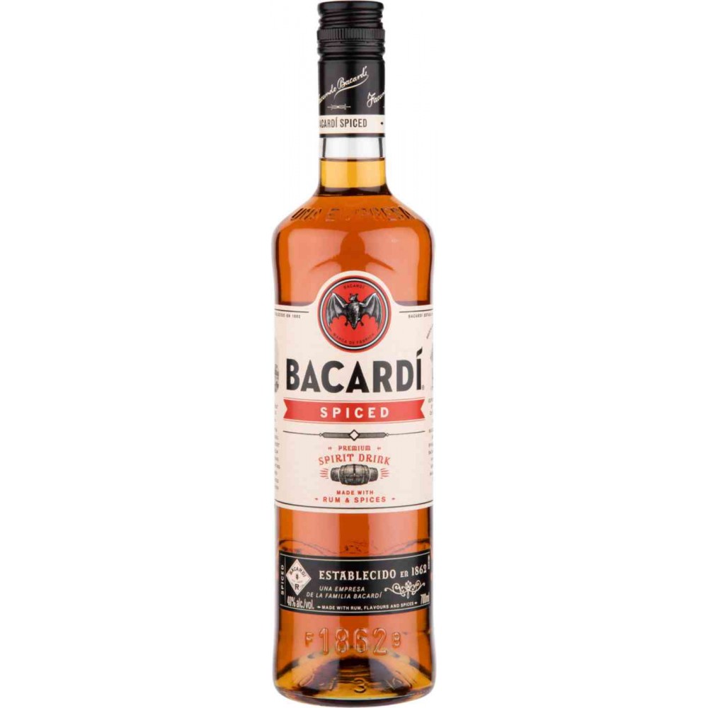 Ром спайсед. Ром Bacardi Spiced 0.7 л. Ром бакарди Спайсд.