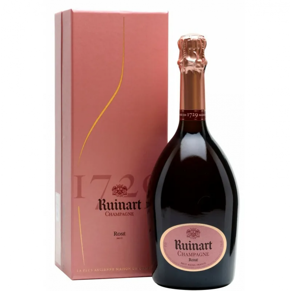 Розовое брют отзывы. Шампанское Ruinart Rose Brut 0.75 л. Exclusive Ruinart 150.