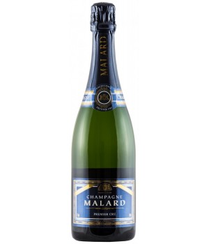 Шампанское белое брют "Малар Брют Блан де Блан Гран Крю" 0,75 л. 12%